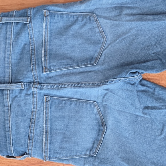 J Crew 9" High Rise Toothpick Ripped Jeans - Picture 3 of 4
